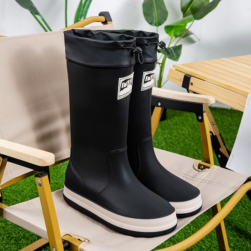 Fishing Boots - Men's High-Tube Rain Boots Fall Fishing