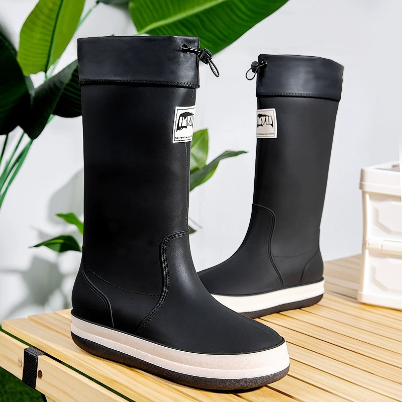 Men's High-Tube Rain Boots Fal - Fishing Boots recension och pris