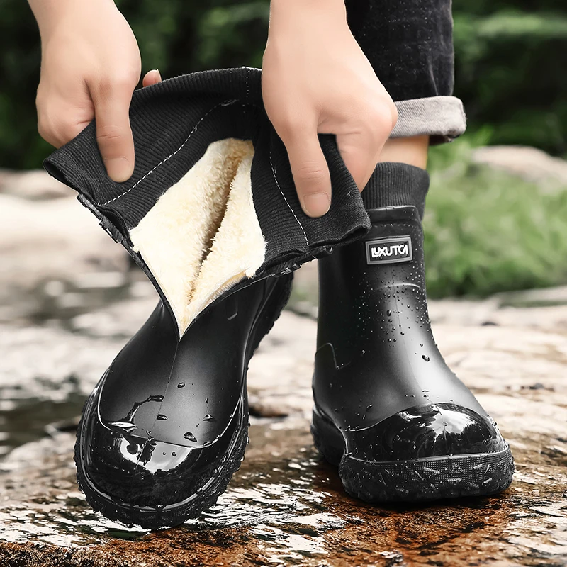 Men Winter Waterproof Rain Boo - Fishing Socks recension och pris