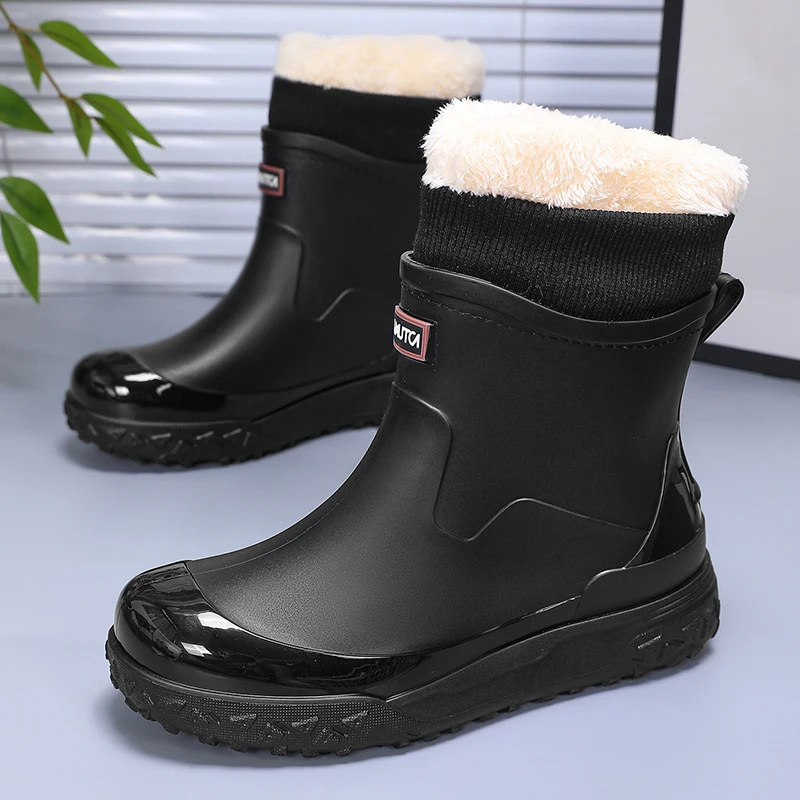 Men Winter Waterproof Rain Boo - Fishing Socks recension och pris