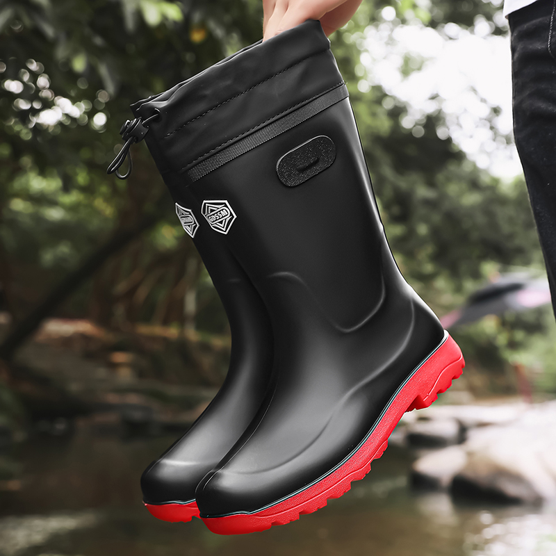 Men's high-top casual rain boo - Fishing Boots recension och pris