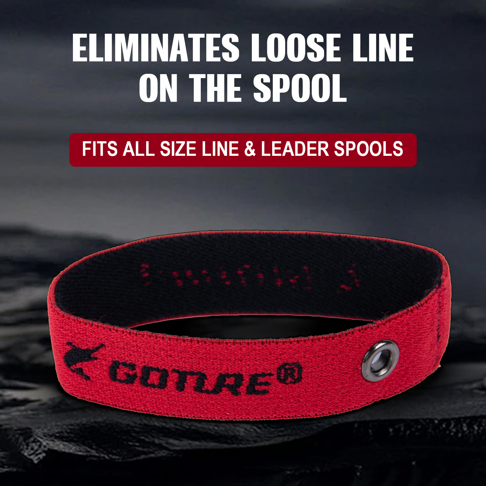 Goture Fishing Spool Line Band - Fishing Belt recension och pris