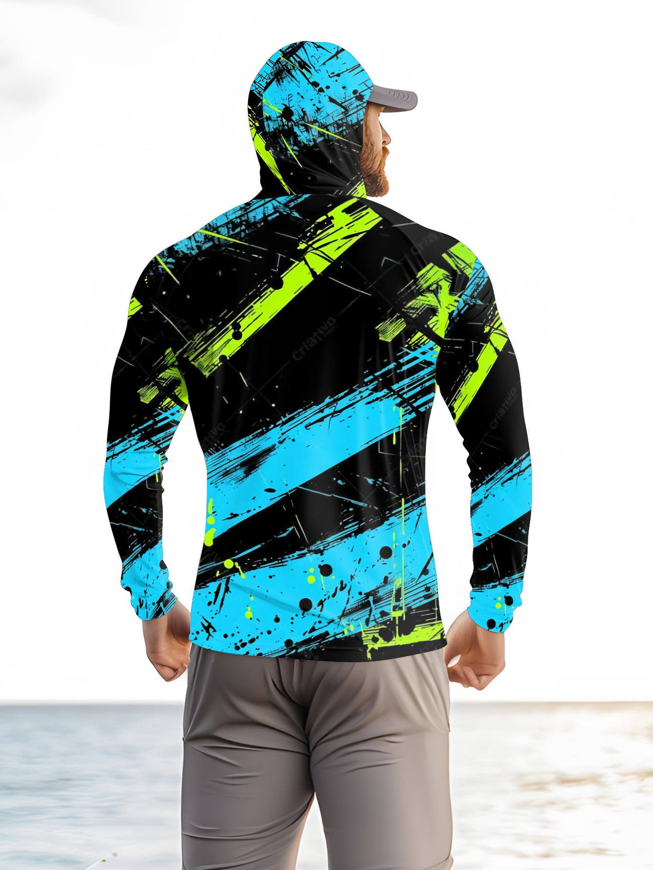 Fishing Hoodie Men Long Sleeve - Fishing Shirt Uv Protection recension och pris