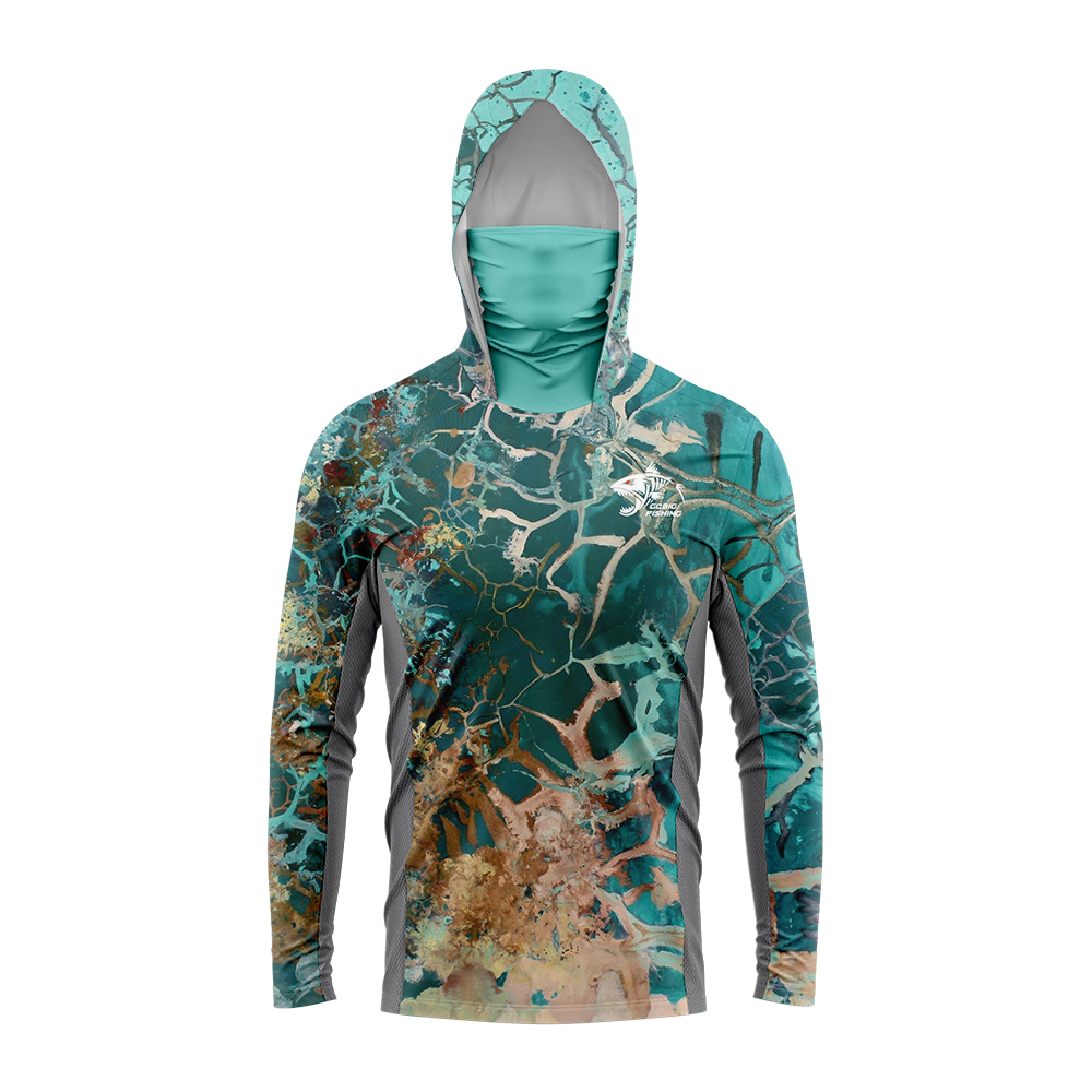 Mens Outdoor Long Sleeve Fishi - Fishing Shirt Uv Protection recension och pris